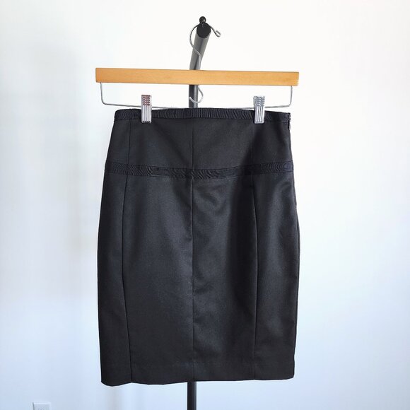 Express Design Studio Corset Pencil Skirt with Lace Back Detail - Picture 1 of 7